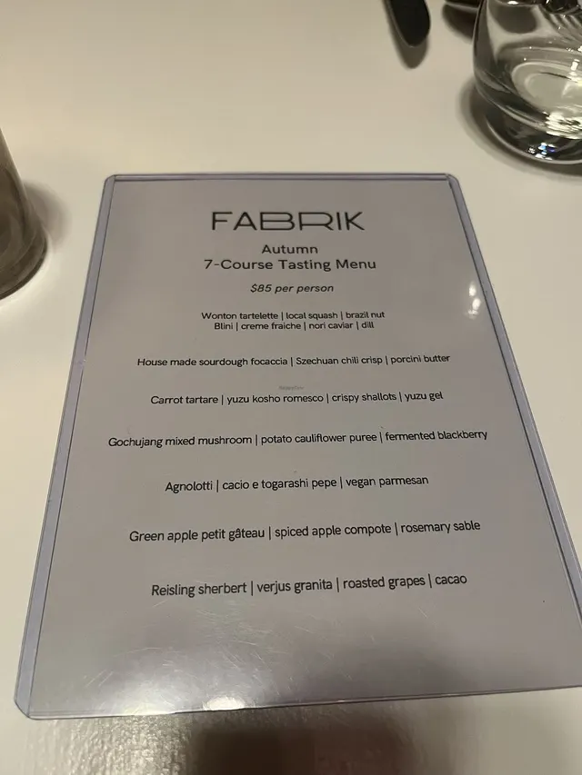 Fabrik — restaurant végétarien à Austin