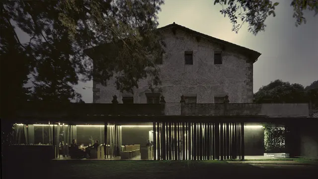 Les Cols — restaurant végétarien à Girona