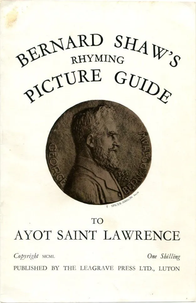 George Bernard Shaw — personnalité végétarienne à Ayot St Lawrence