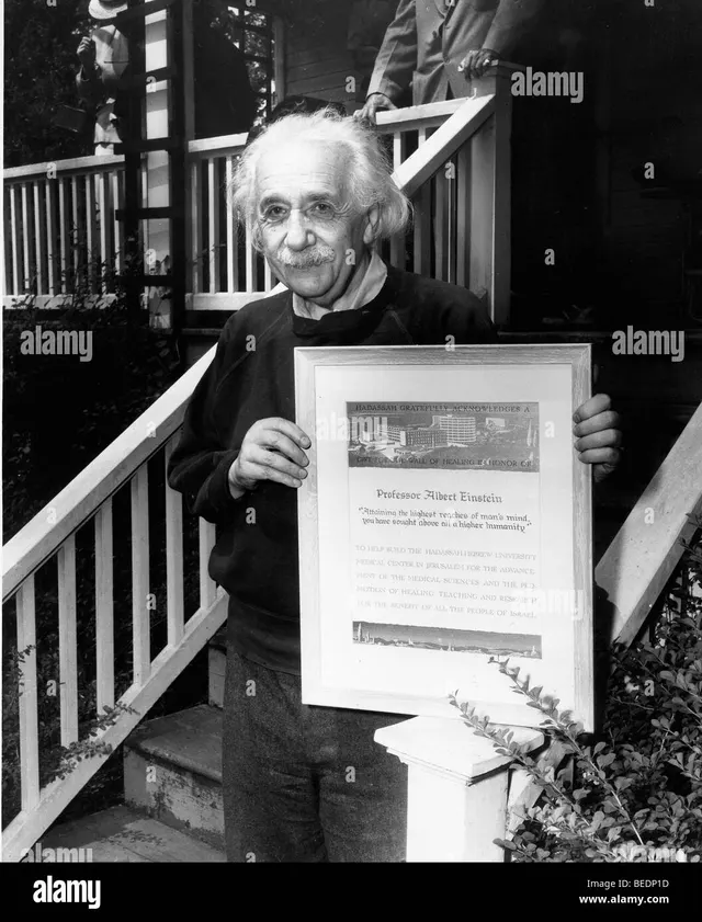 Albert Einstein — personnalité végétarienne à Princeton