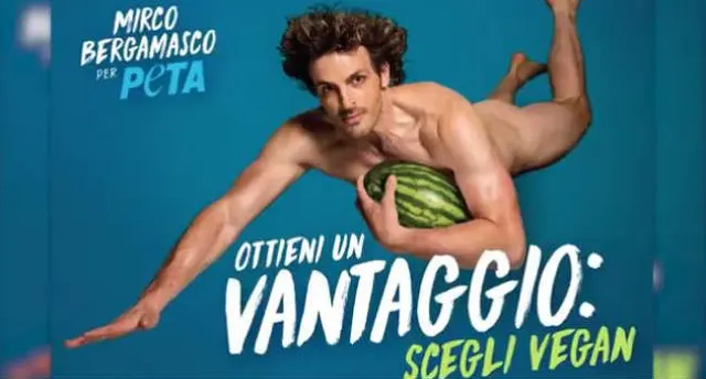 Mirco Bergamasco — personnalité végane