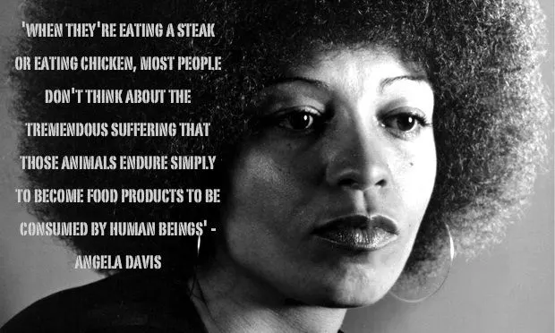 Angela Davis — personnalité végane