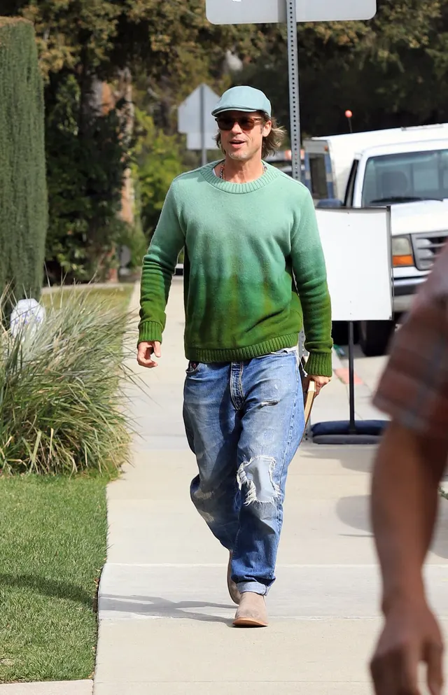 Brad Pitt — personnalité végane à Los Angeles