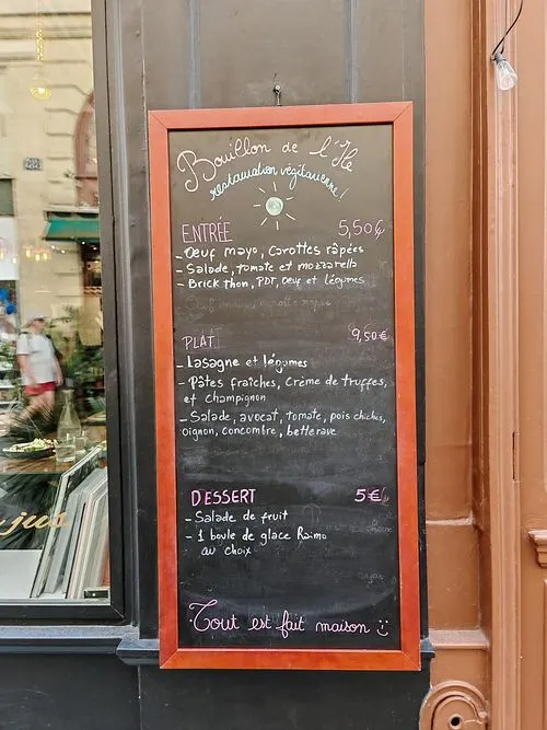 Bouillon de L'Ile — restaurant végétarien à Paris