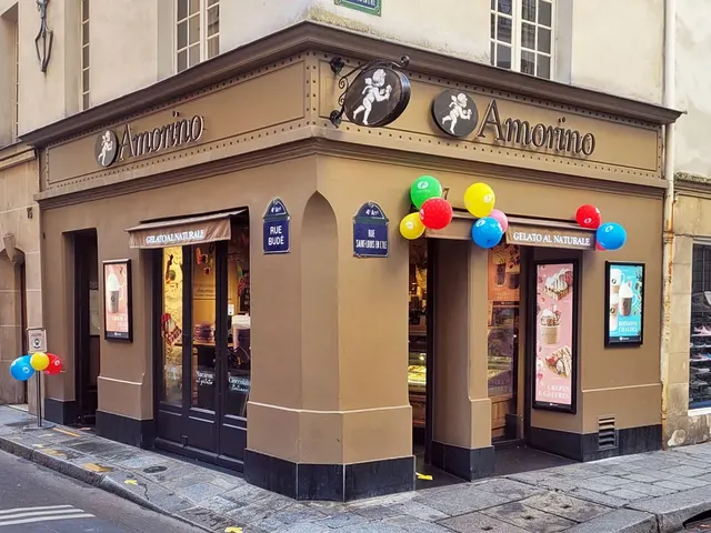 Amorino — Île Saint-Louis — glacier végétarien à Paris