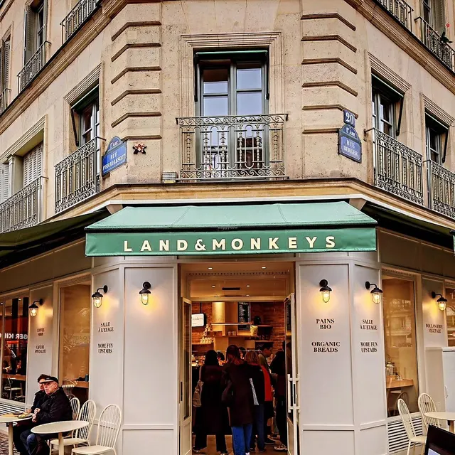 Land & Monkeys — Les Halles — boulangerie / café vegan à Paris