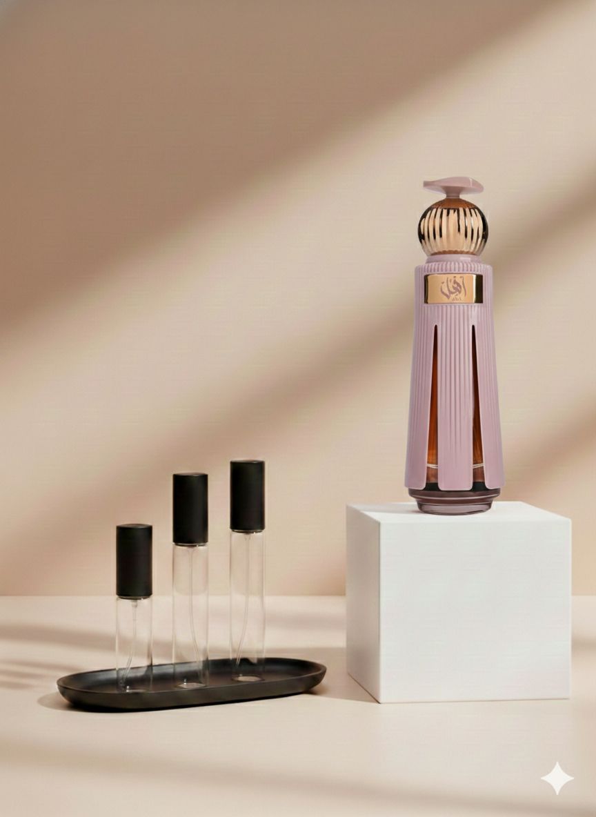 Ahmed Al Maghribi Ahl perfume decant bottle