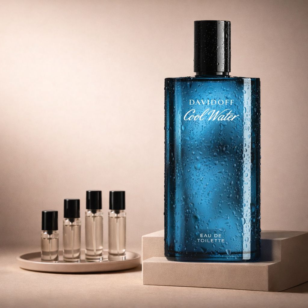 Davidoff Cool Water Men perfume decant bottle