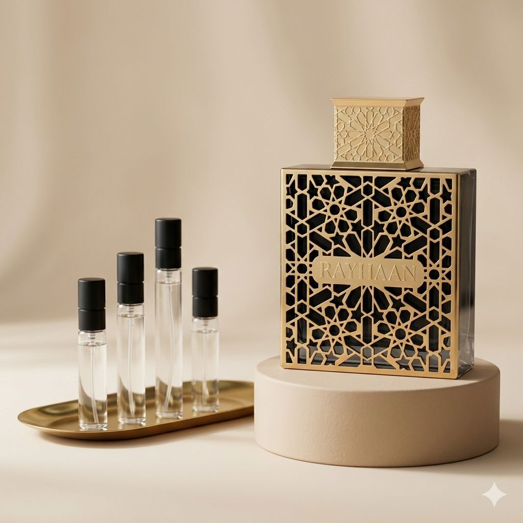 Rayhaan Elixir perfume decant bottle