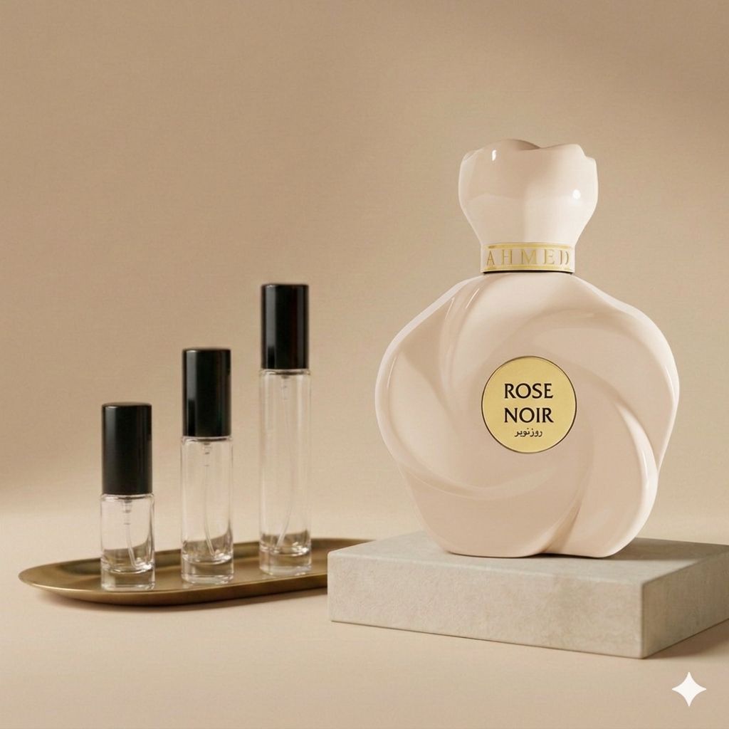 Ahmed Al Maghribi Rose Noir perfume decant