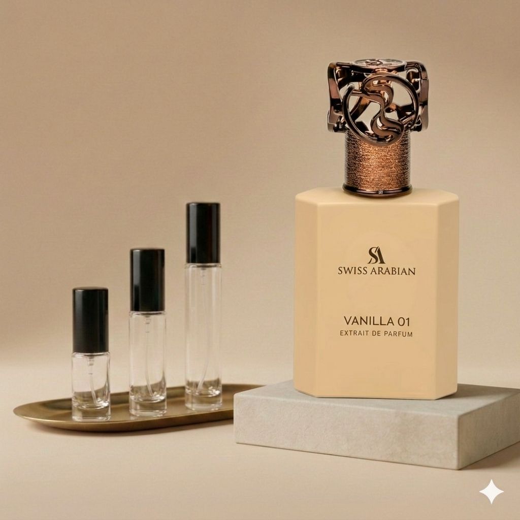 Swiss Arabian Vanilla 01 perfume decant bottle