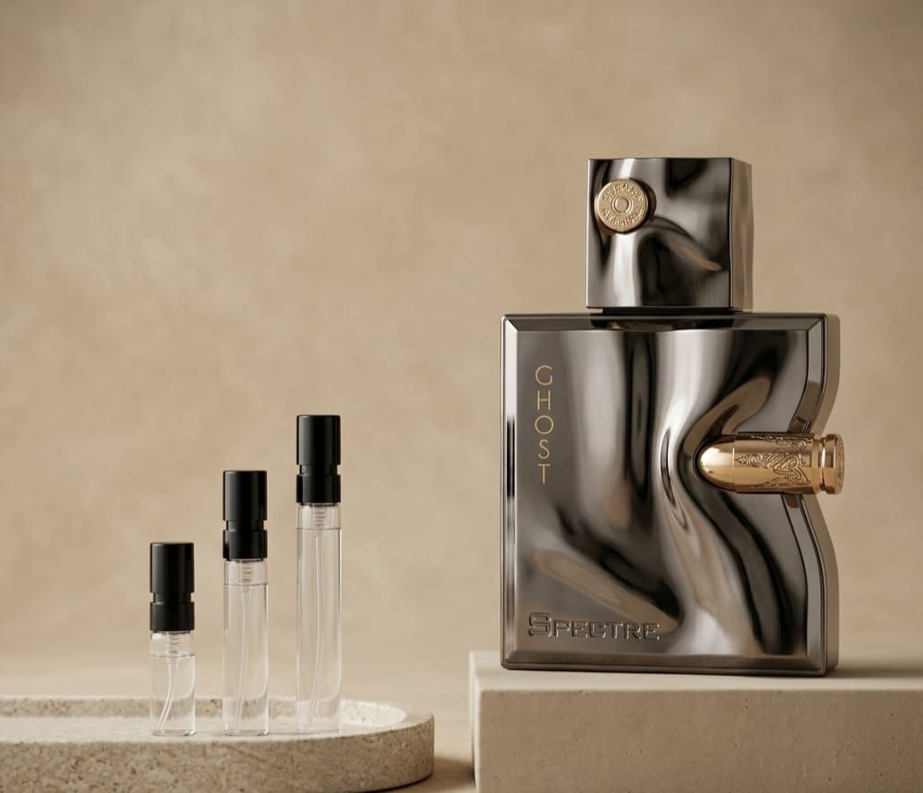 French Avenue Spectre Ghost perfume decant bottle