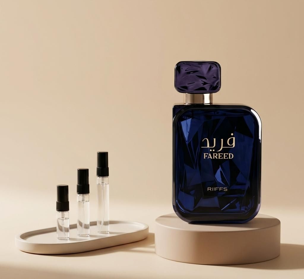 Riffs Fareed perfume decant bottle