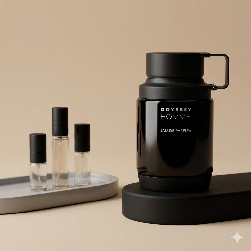 Armaf Odyssey Homme perfume decant bottle