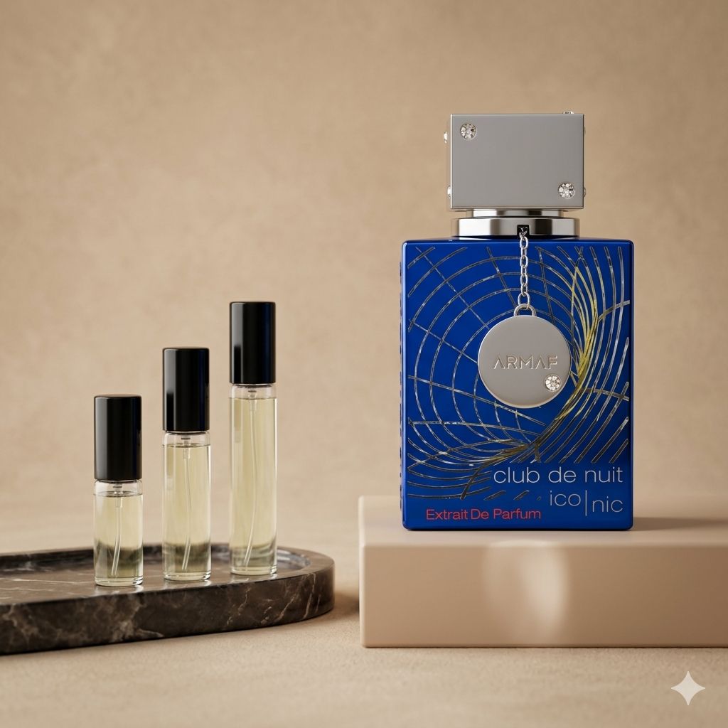 Armaf Club De Nuit Iconic perfume decant bottle