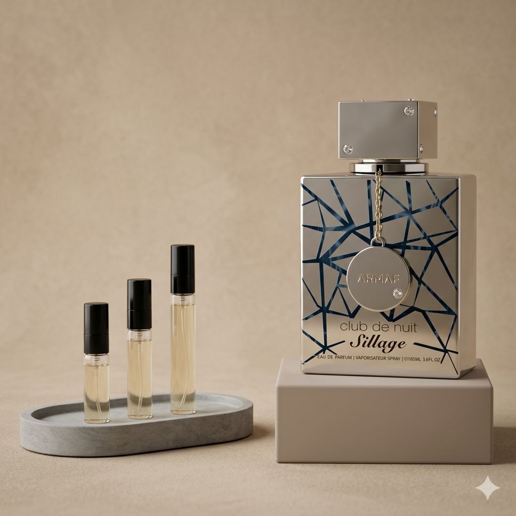 Armaf Club De Nuit Sillage perfume decant bottle