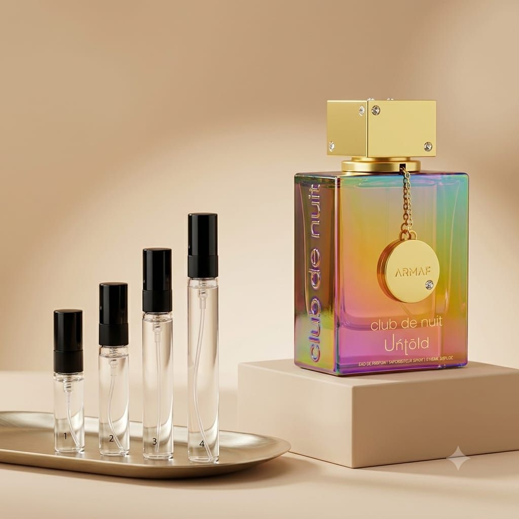 Armaf Untold - Club De Nuit(cdn) perfume decant bottle
