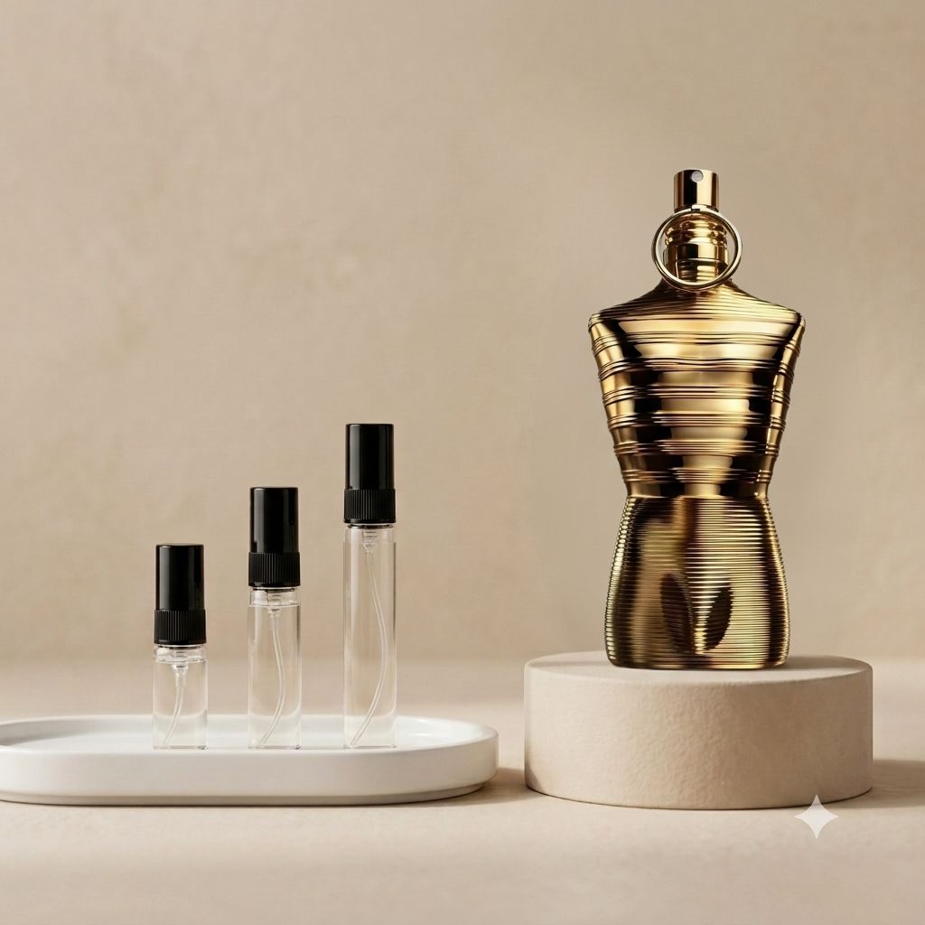 Jean Paul Gaultier Le Male Elixir Absolu perfume decant bottle