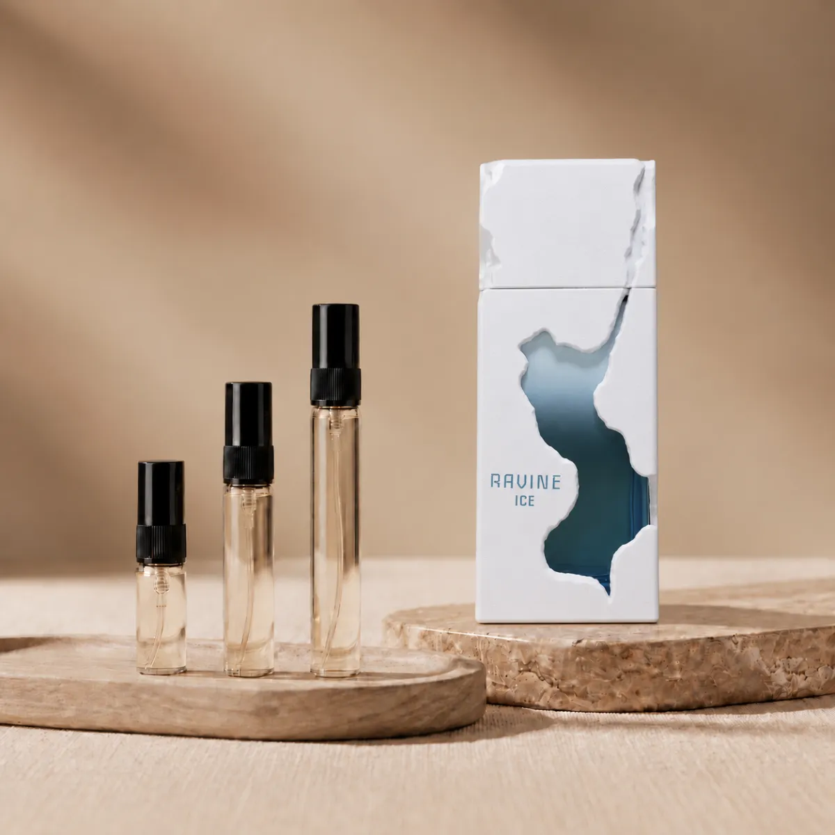 French Avenue Ravine Ice perfume decant bottle