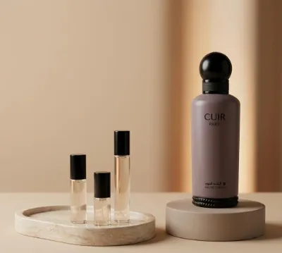 Al Majed Oud Cuir perfume decant