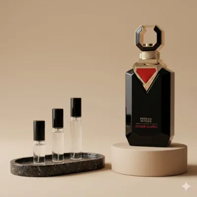 French Avenue Amber Empire perfume decant