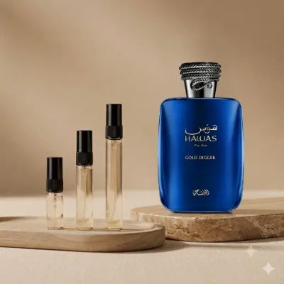 Rasasi Gold Digger perfume decant