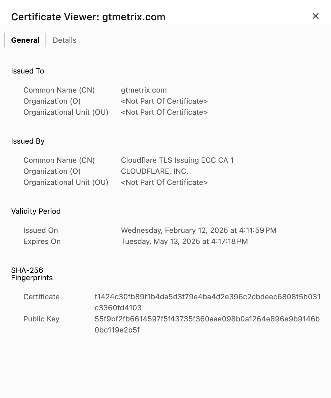 example of a ssl certificate