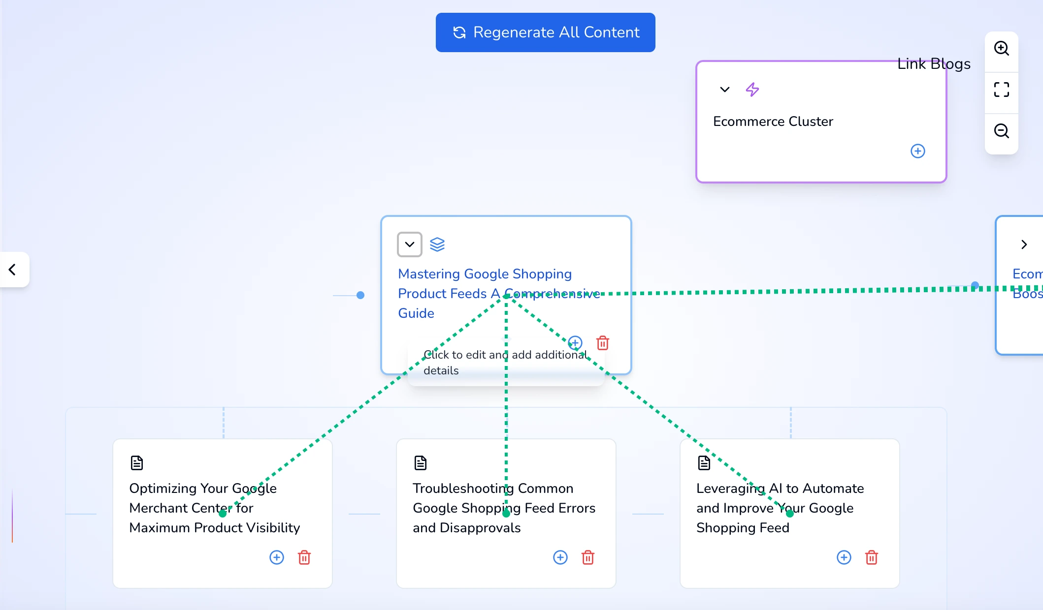 automated linking, internal linking tools, links