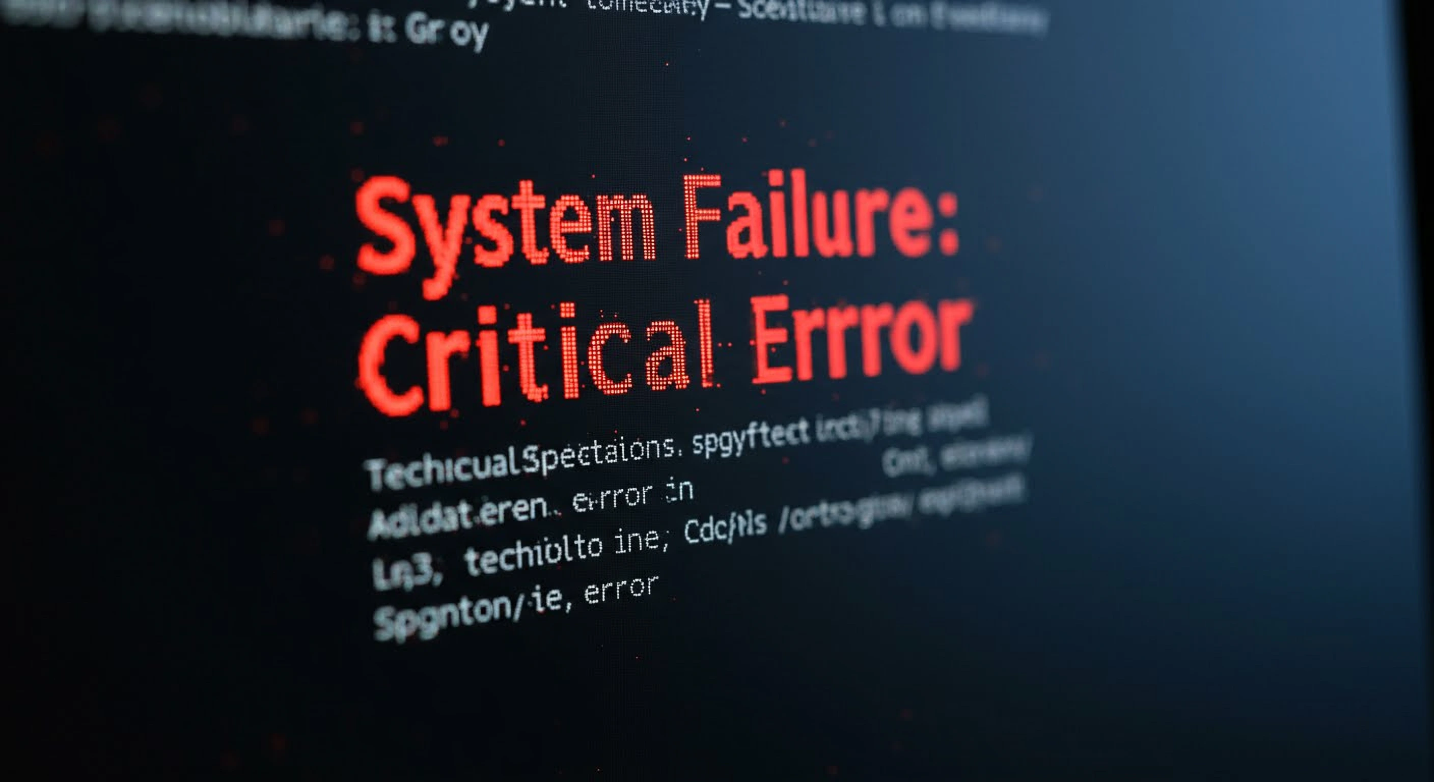 human error, system error, markup