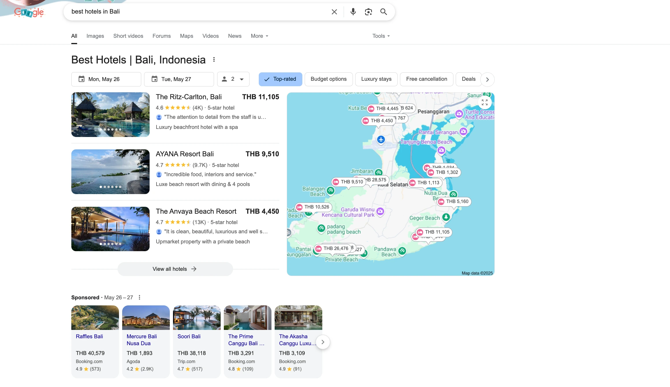 best hotel bali, balie google search, seo bali