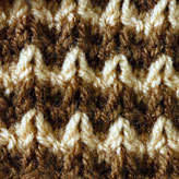 Pontos em jacquard e bicolores n° 4