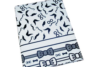 Caderno forrado com tecido