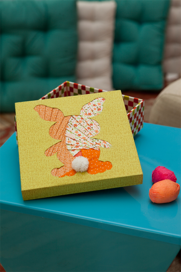 Caixa com iris folding