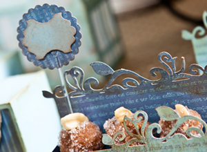 Tag vintage para doce