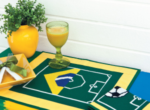 Jogo americano e guardanapo