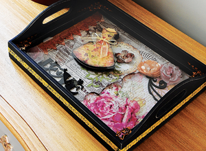 Bandeja com scrap