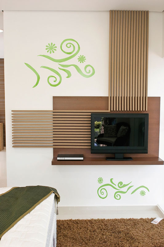 Adesivo decorativo para a sala
