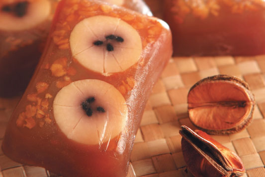 Sabonete glicerinado de banana