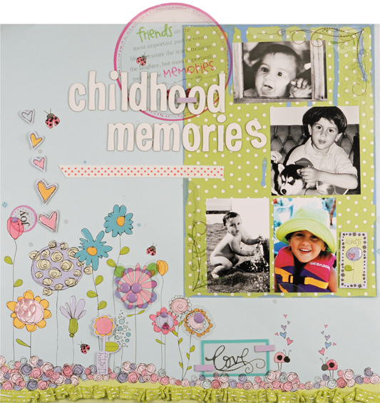 Álbum com scrap