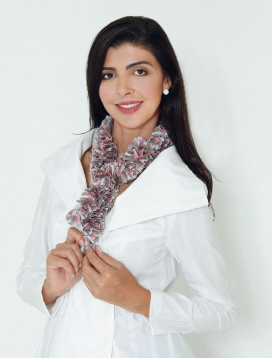 Cordão de crochê