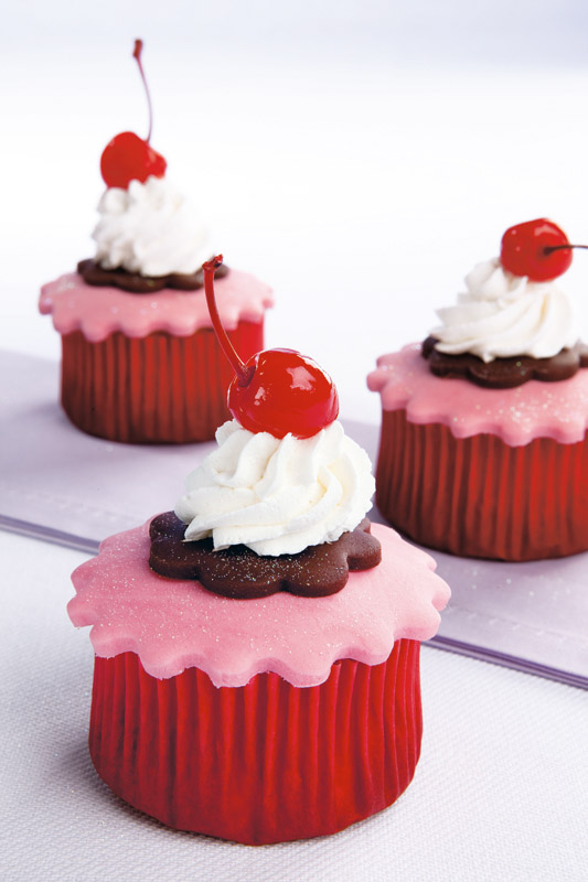 Cupcake de chocolate