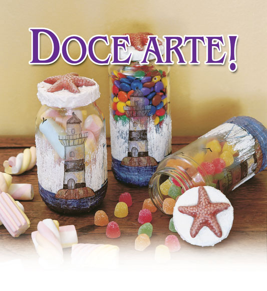 Recicle potes de vidro