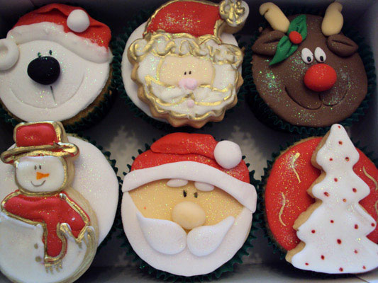 Cupcake de Natal