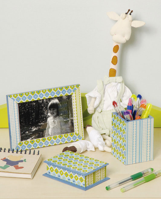 Kit infantil com découpage