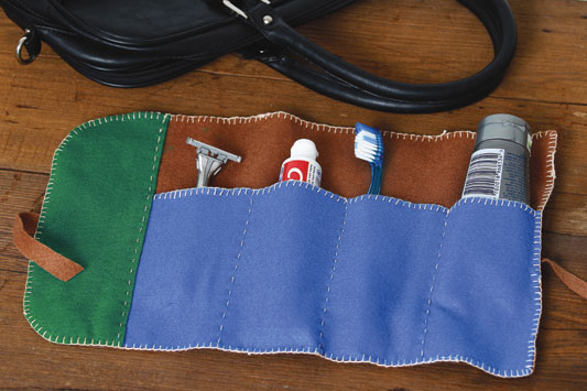 Necessaire de feltro