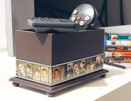 Porta-controle remoto personalizado