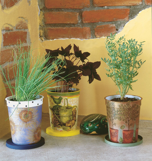 Reciclagem de pote de sorvete