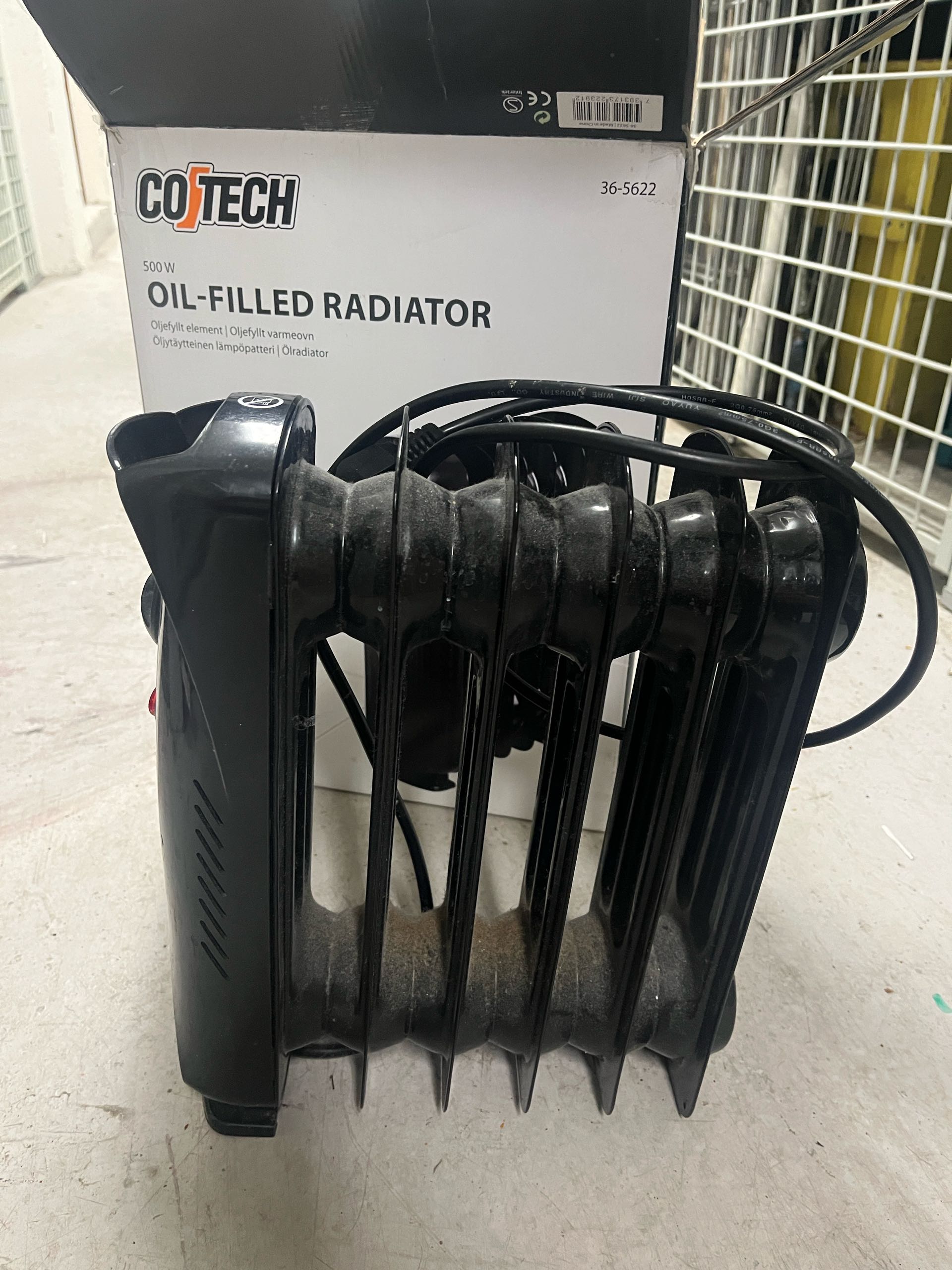 Radiator 500W – bortskänkes nära Göteborg