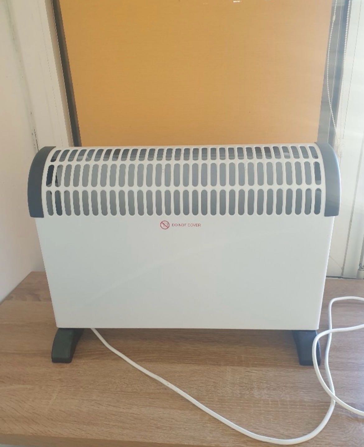 Elektrisk värmefläkt i nyskick – bortskänkes nära Göteborg