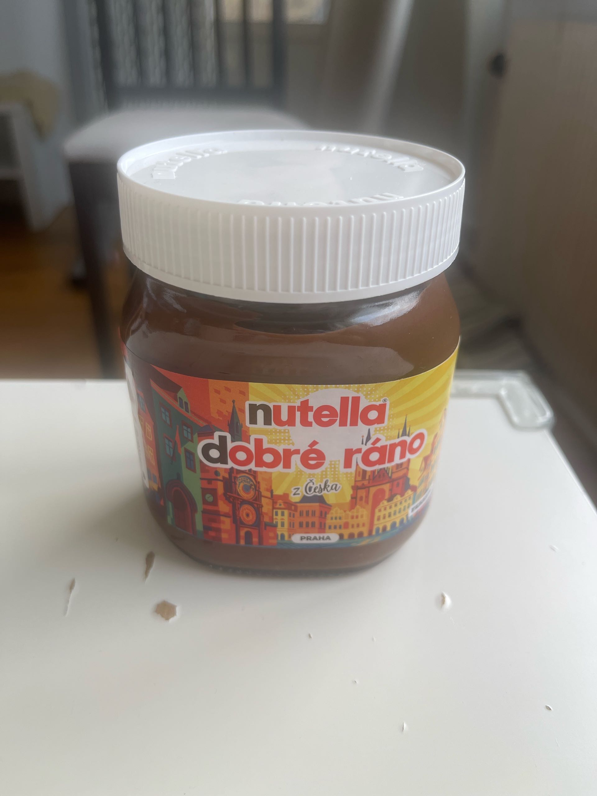 Nutella – bortskänkes nära Sverige